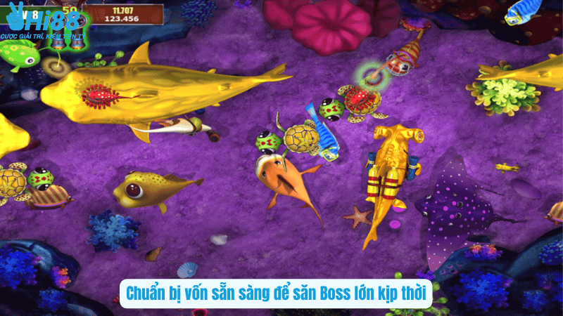 Chuẩn bị vốn sẵn sàng để săn Boss lớn kịp thời